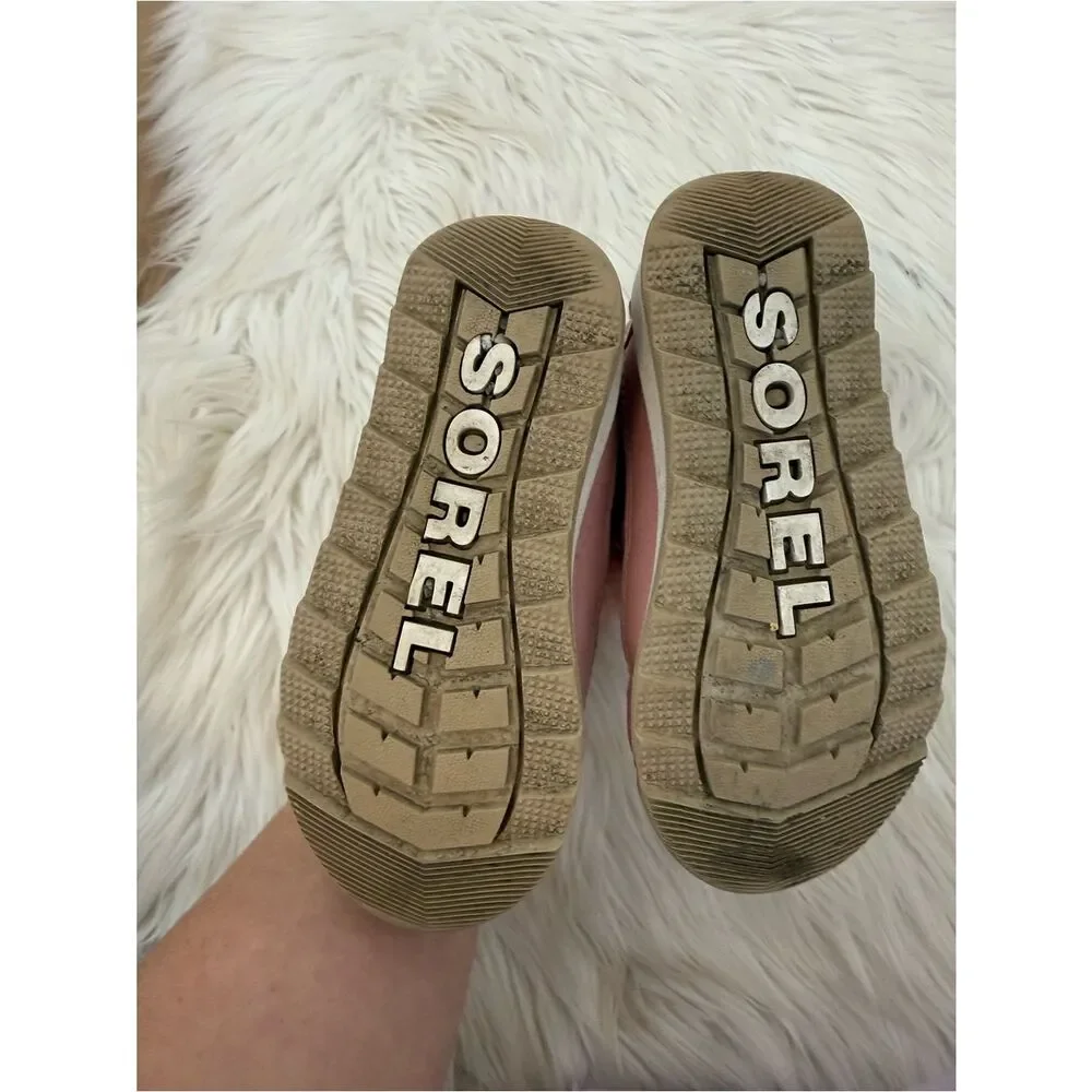 Sorel Baby Pink‎ Kids Winter Boots - Size 10K